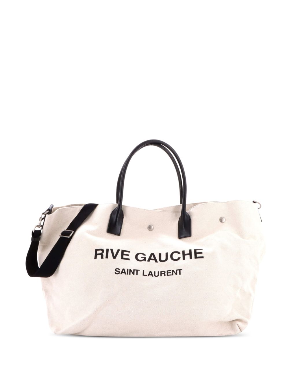 Rive Gauche Shopper Canvas Maxi tote bag
