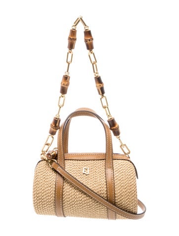 Straw Top Handle Bag w/ Tags