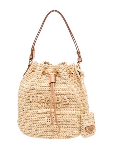 Enameled Metal Triangle Bucket Bag