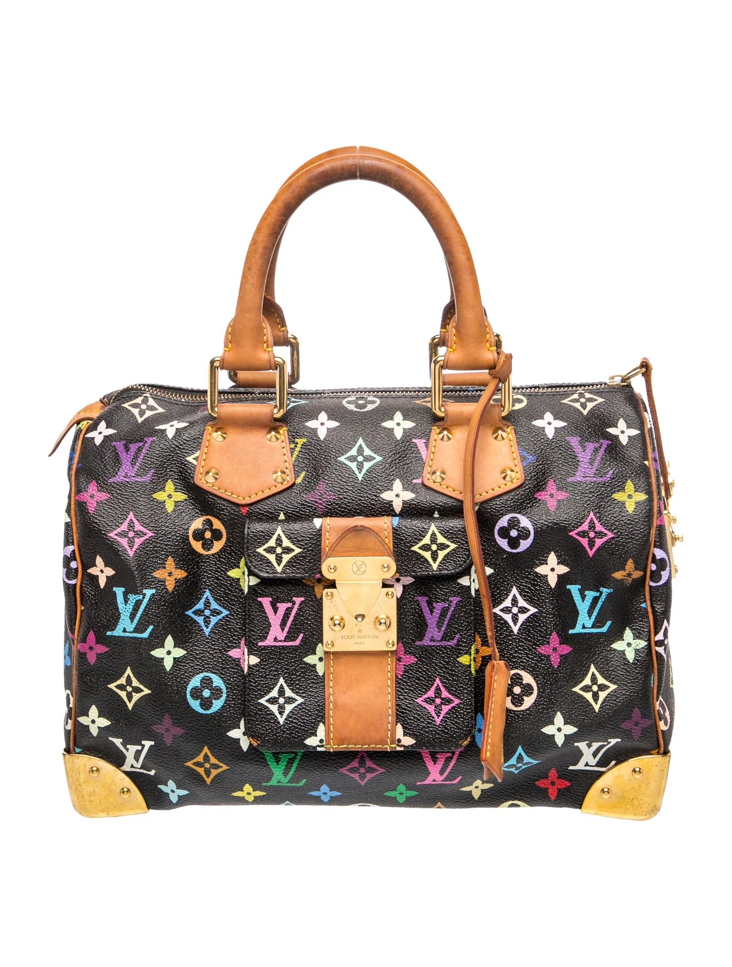 Multicolore Monogram Speedy 30 Vintage