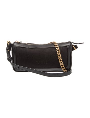 Balmain Canvas Shoulder Bag