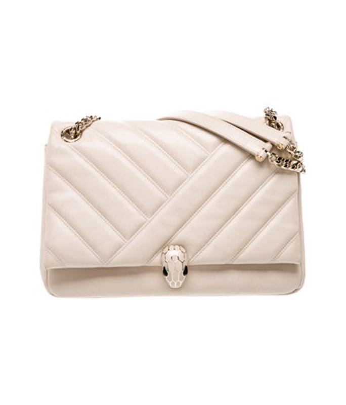 Bvlgari Leather Serpenti Cabochon