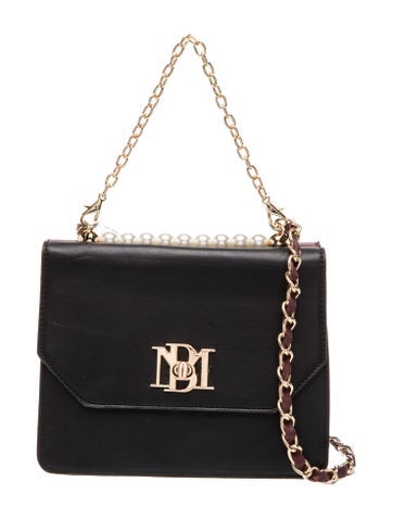 Badgley Mischka Leather Shoulder Bag