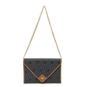 Canvas Vintage Envelope Chain Clutch