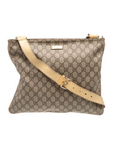 GG Supreme GG Crossbody Bag