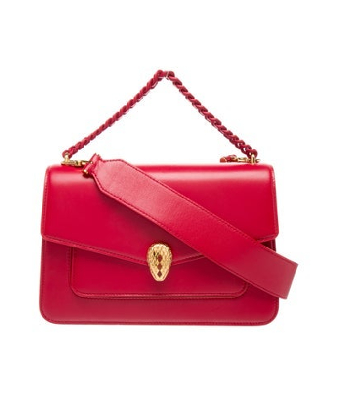 Bvlgari Leather Serpenti Forever Maxi Chain