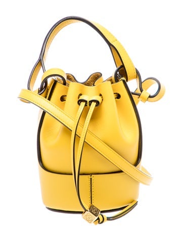 Leather Bucket Bag