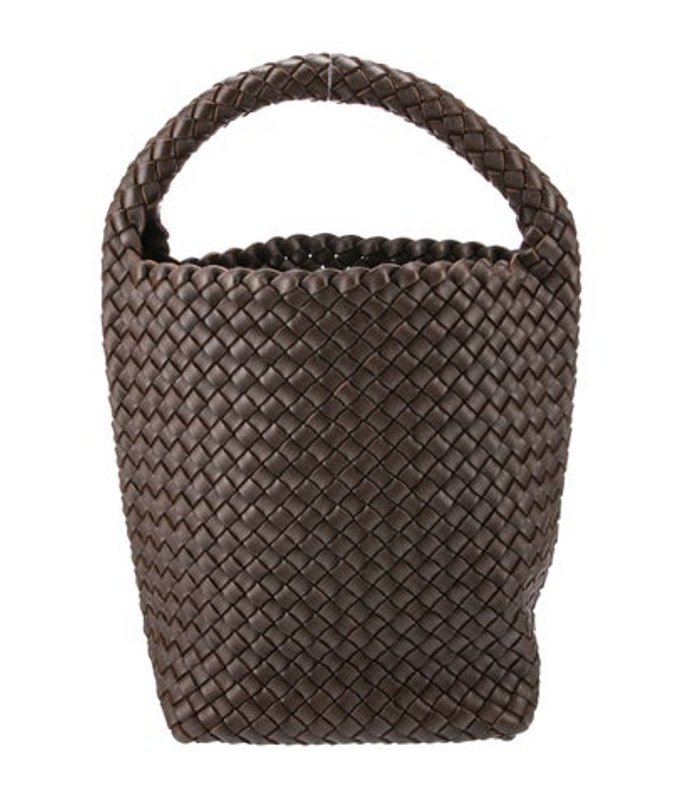 Bottega Veneta Veneta Intrecciato Cabat Bucket Medium