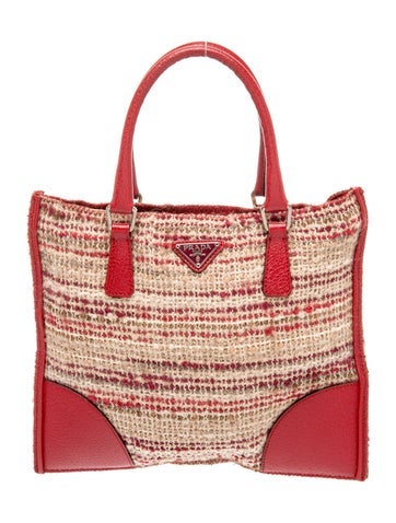 Enameled Metal Triangle Top Handle Bag