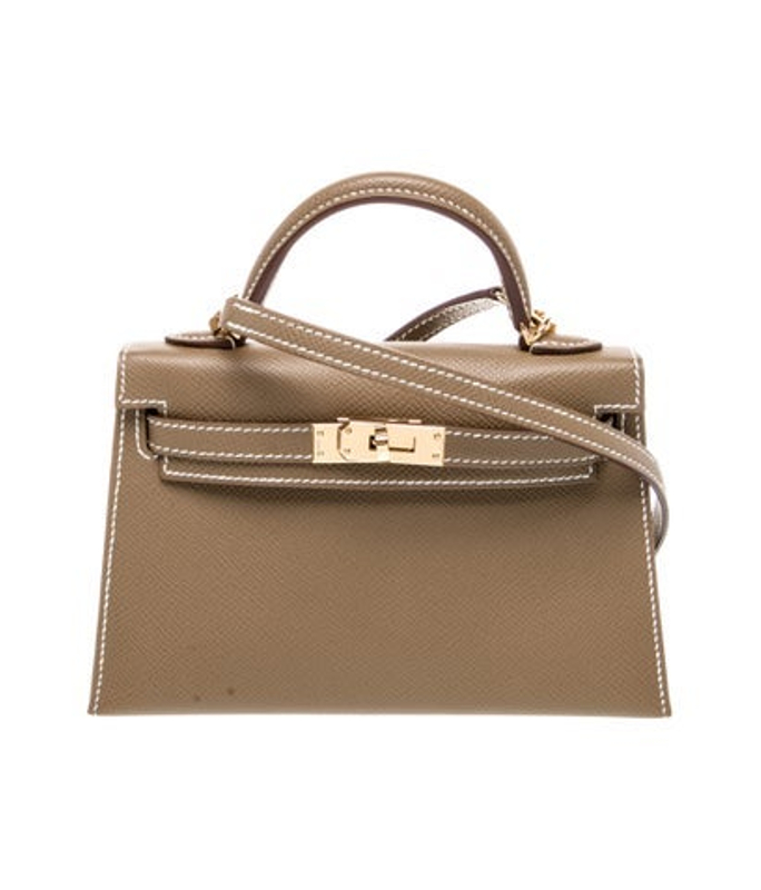Hermes 2024 Epsom Mini Kelly Ii Sellier 20