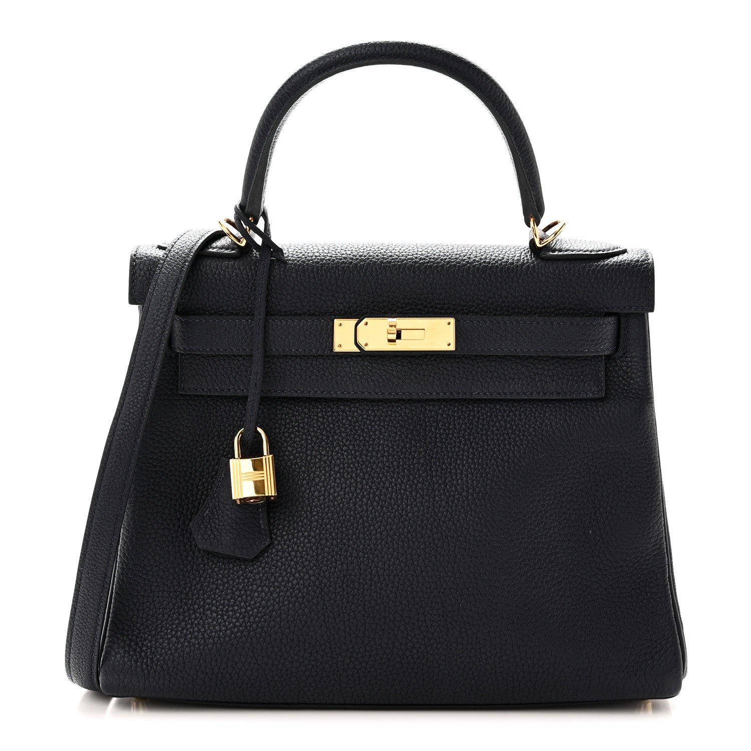 Hermes Togo Kelly Retourne 28 Bleu Nuit