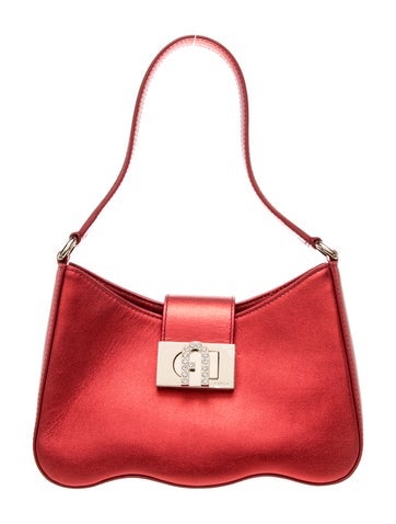 Leather Top Handle Bag w/ Tags