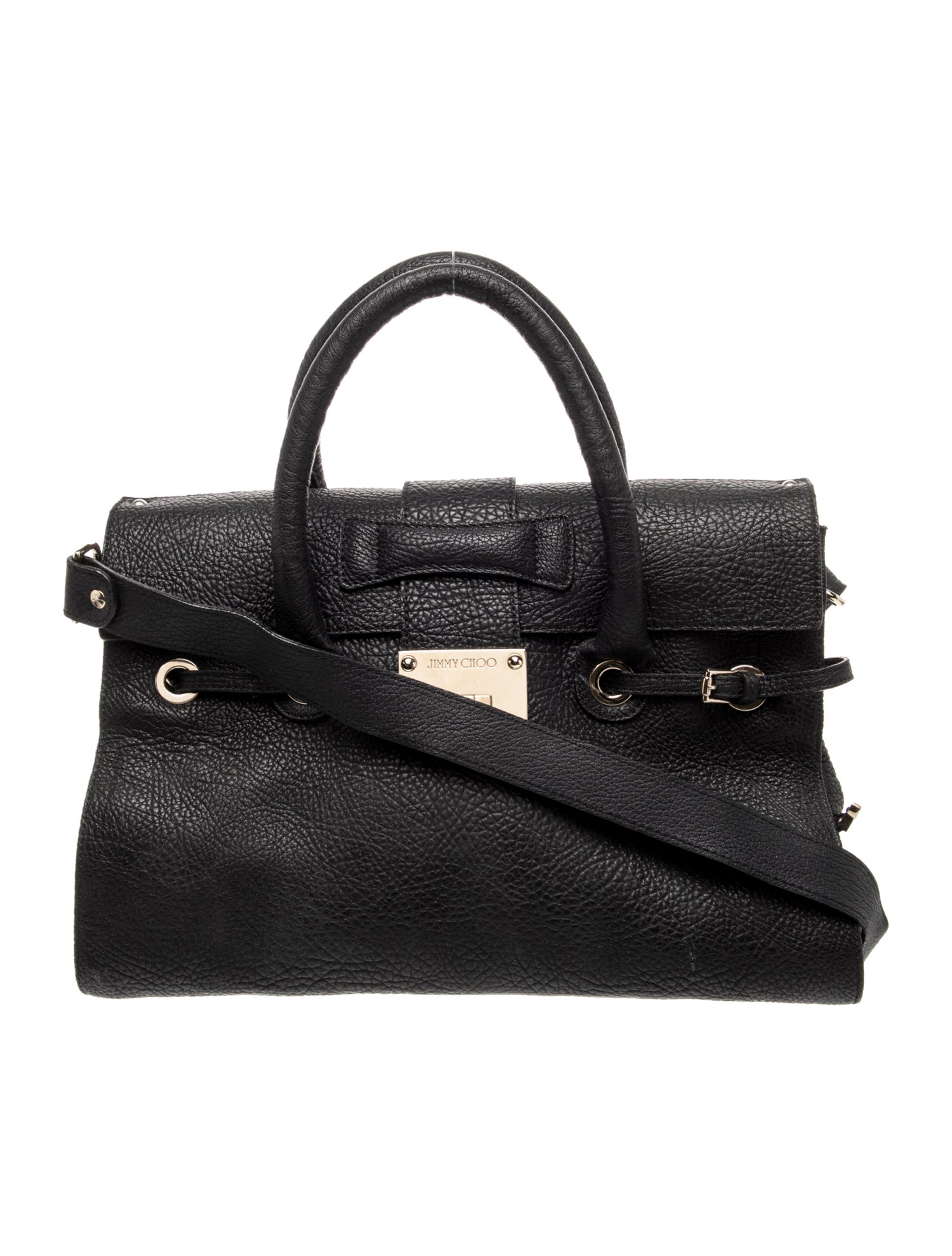 Leather Top Handle Bag