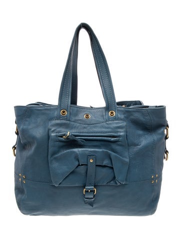 Jerome Dreyfuss Leather Top Handle Bag