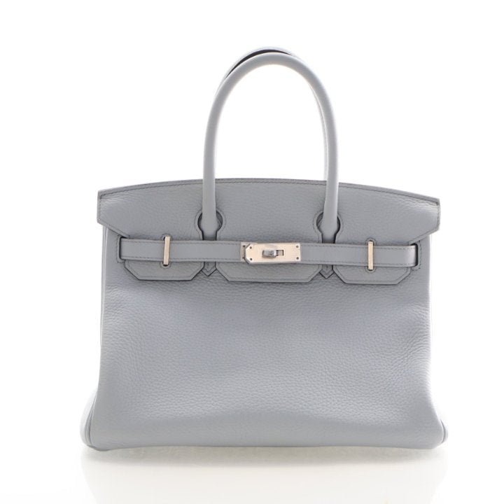 Hermes Bleu Pale Togo Birkin 30