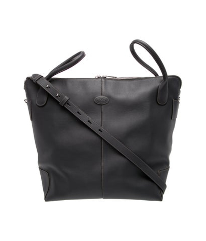 Tod's S Leather Messenger Bag