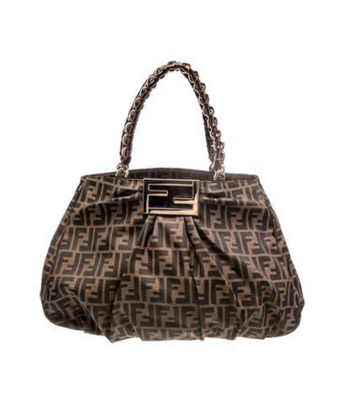 Fendi Zucca Ff Evening Bag Large