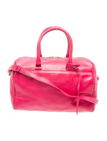 Leather Top Handle Bag