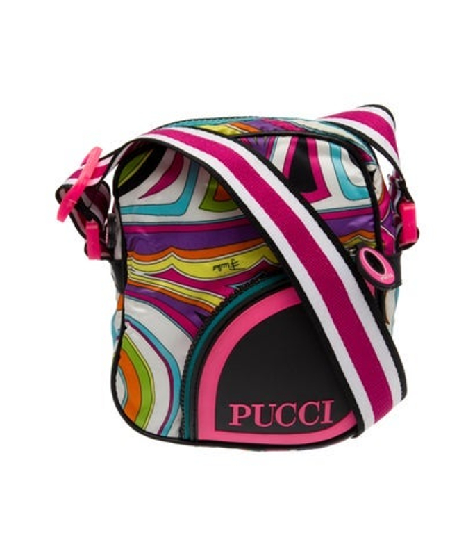 Emilio Pucci Pucci Nylon Shoulder Bag