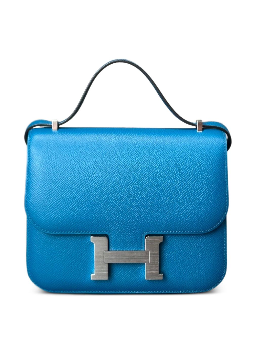 Hermes 2015 Constance 18 Epsom palladium-hardware cross body bag