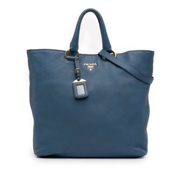 Calf Leather Vitello Daino Open Convertible Tote