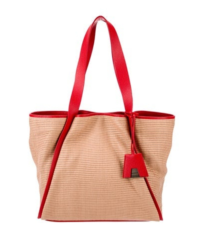 Akris Raffia Tote