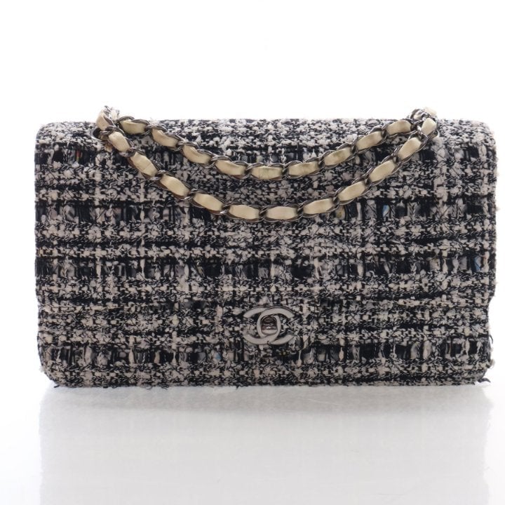 Chanel Medium Tweed Classic Double Flap Bag