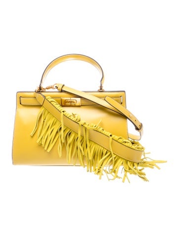 Leather Top Handle Bag