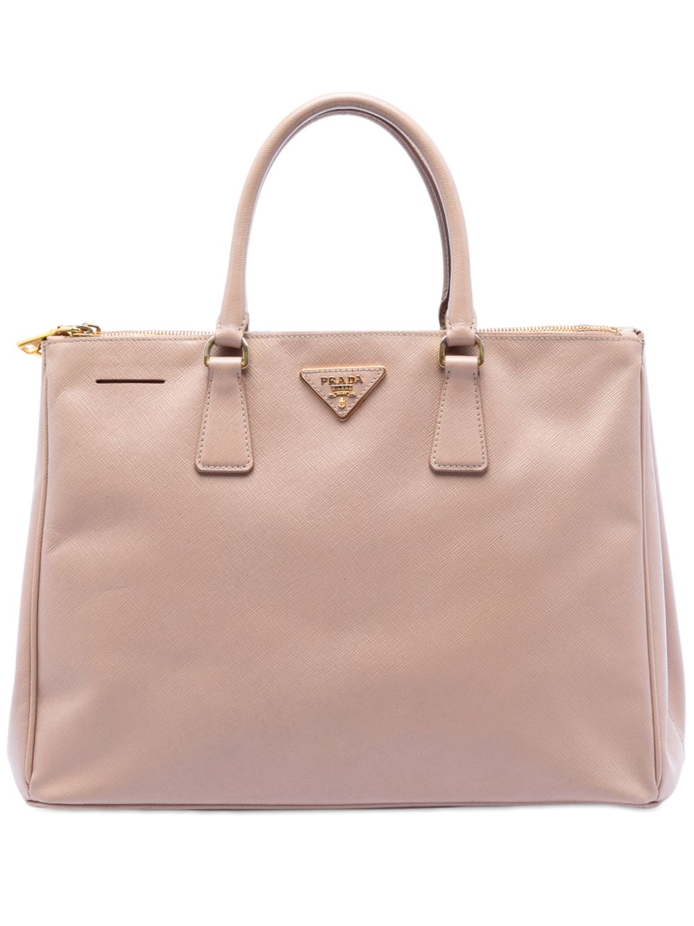 2010-2025 Large Saffiano Lux Galleria Double Zip satchel