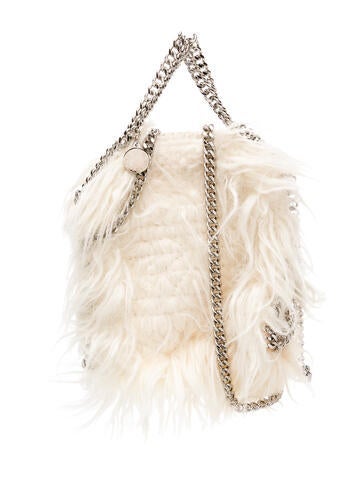 Stella McCartney Faux Fur Top Handle Bag