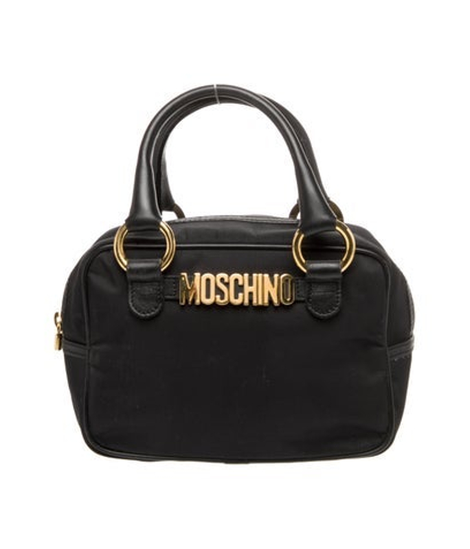 Moschino Signature Top Handle Bag Mini Vintage