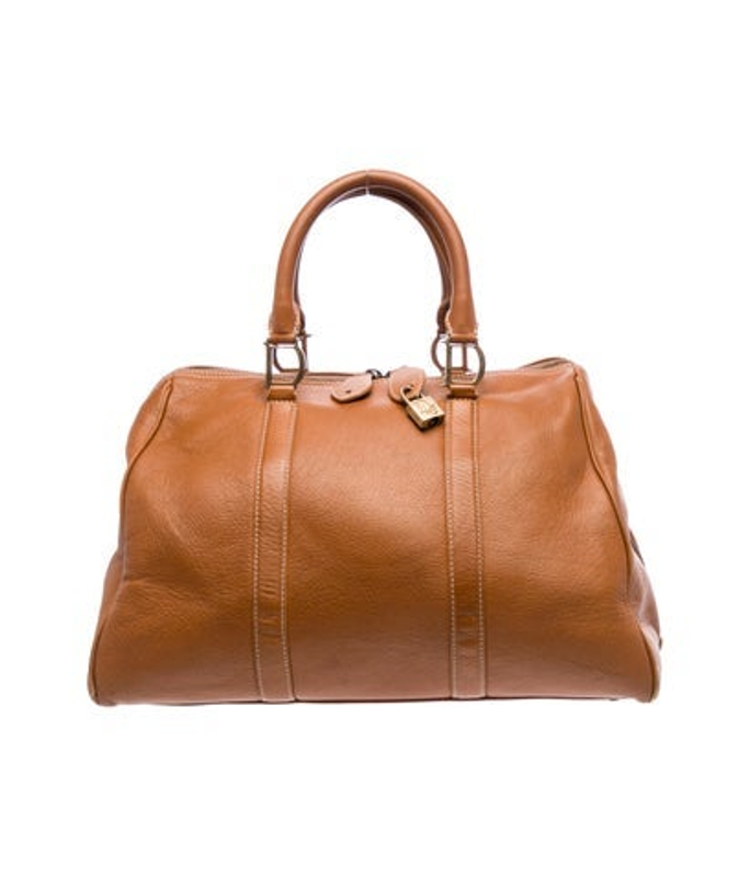 Dior Dior Leather Top Handle Bag