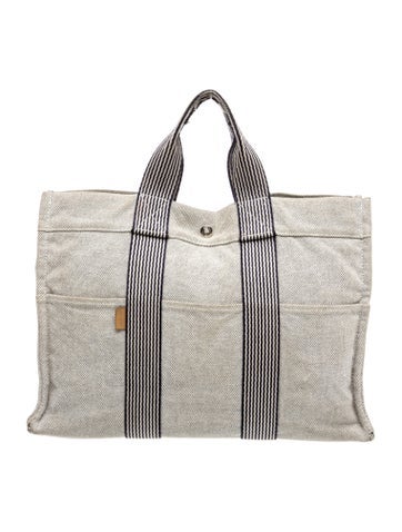 Hermes Toile Fourre-Tout MM