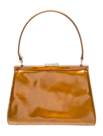 Leather Top Handle Bag