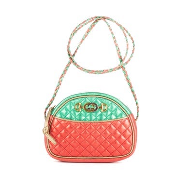 Leather Trapuntata Dome Crossbody