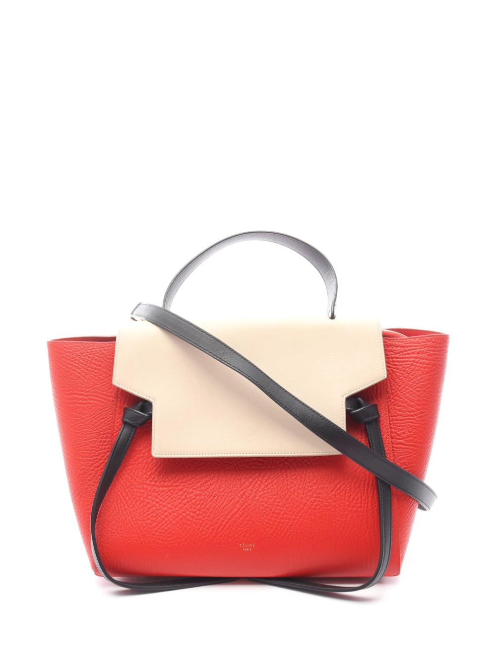 2010-2026 Mini Tricolor Grained Calfskin Belt Bag satchel