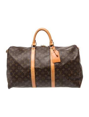 Louis Vuitton LV Monogram Keepall 55 Vintage