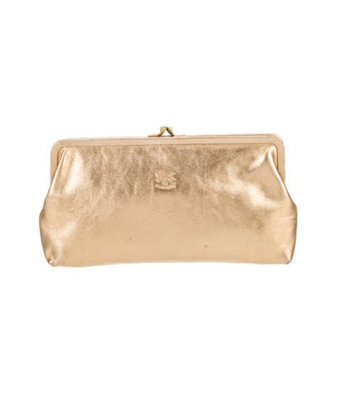 Il Bisonte Bisonte Leather Clutch