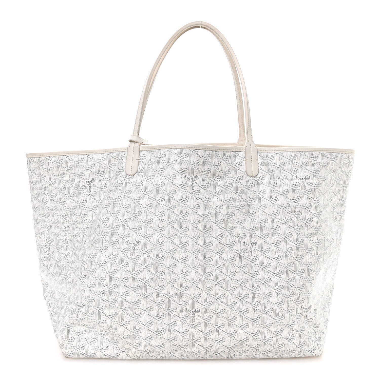 Goyard Goyardine Saint Louis GM White