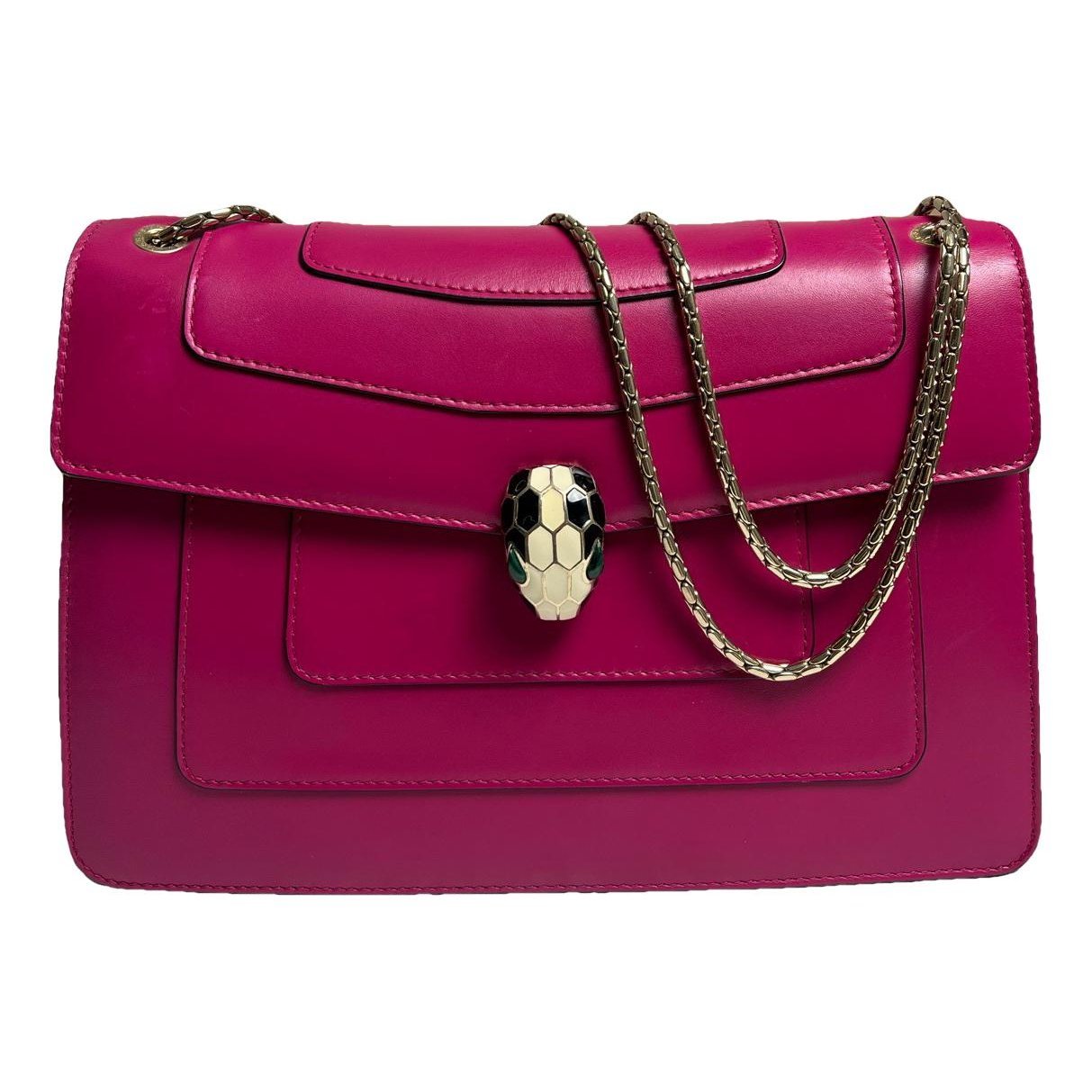 Serpenti leather crossbody bag
