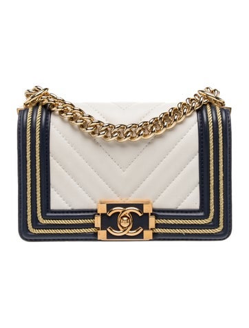 Small Chevron Boy Bag
