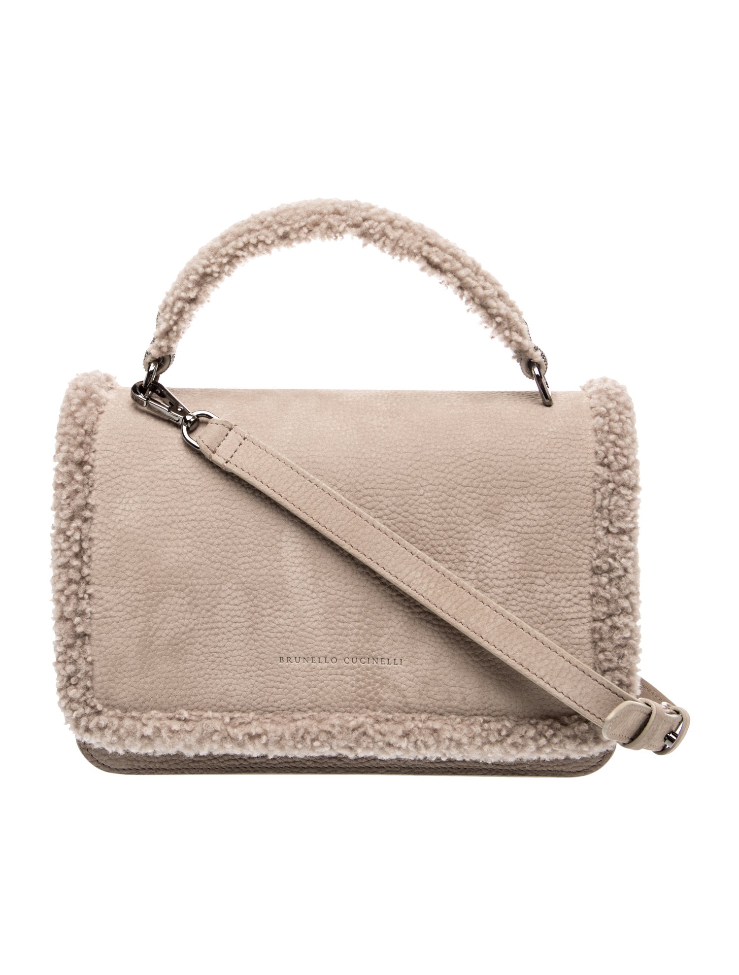 Leather Top Handle Bag