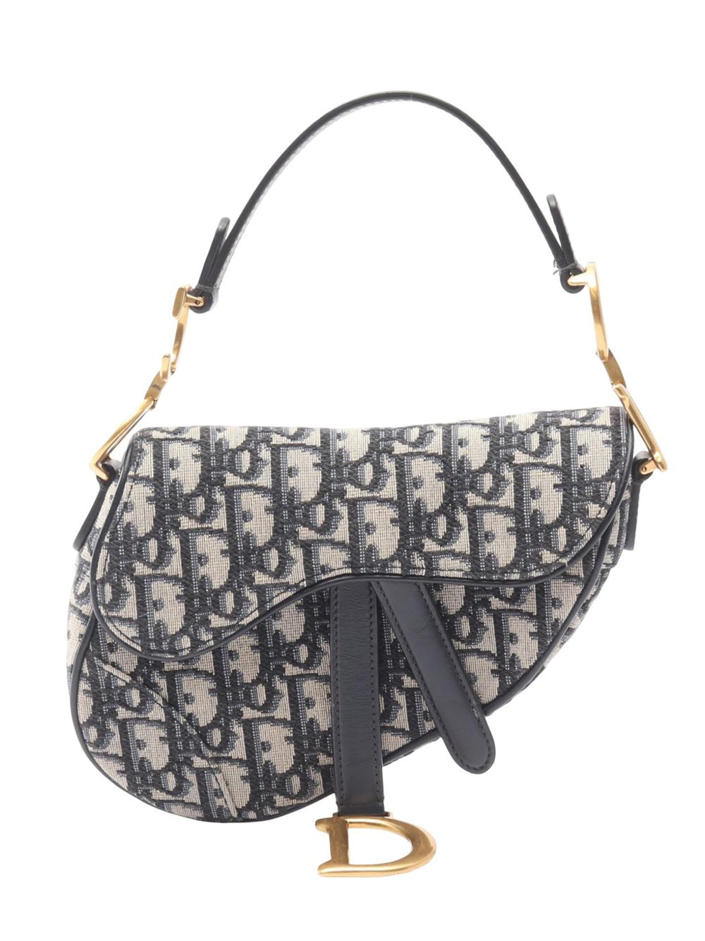 Dior 2010-2026 Mini Oblique Saddle Bag shoulder bag