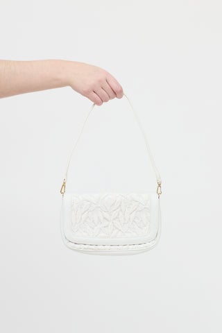Blumarine Leather Crochet Bag