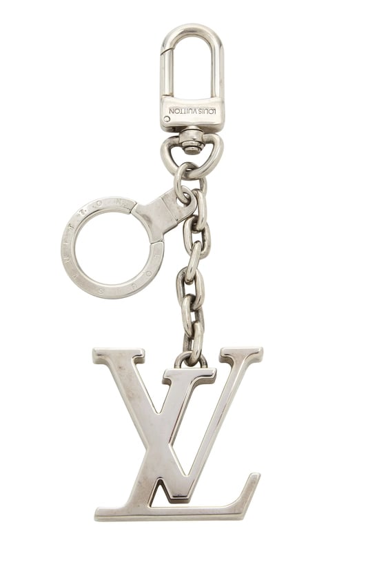 Silver Initiales Key Holder