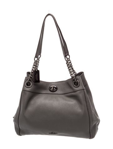 Coach Leather Shoulder Bag