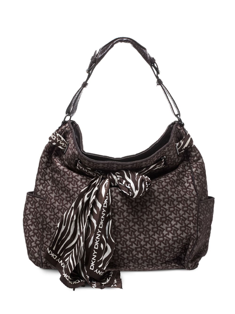 Pre-owned monogram-print shoulder bag