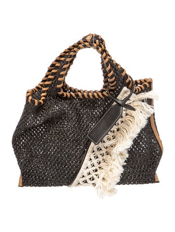 3.1 Phillip Lim Straw Top Handle Bag