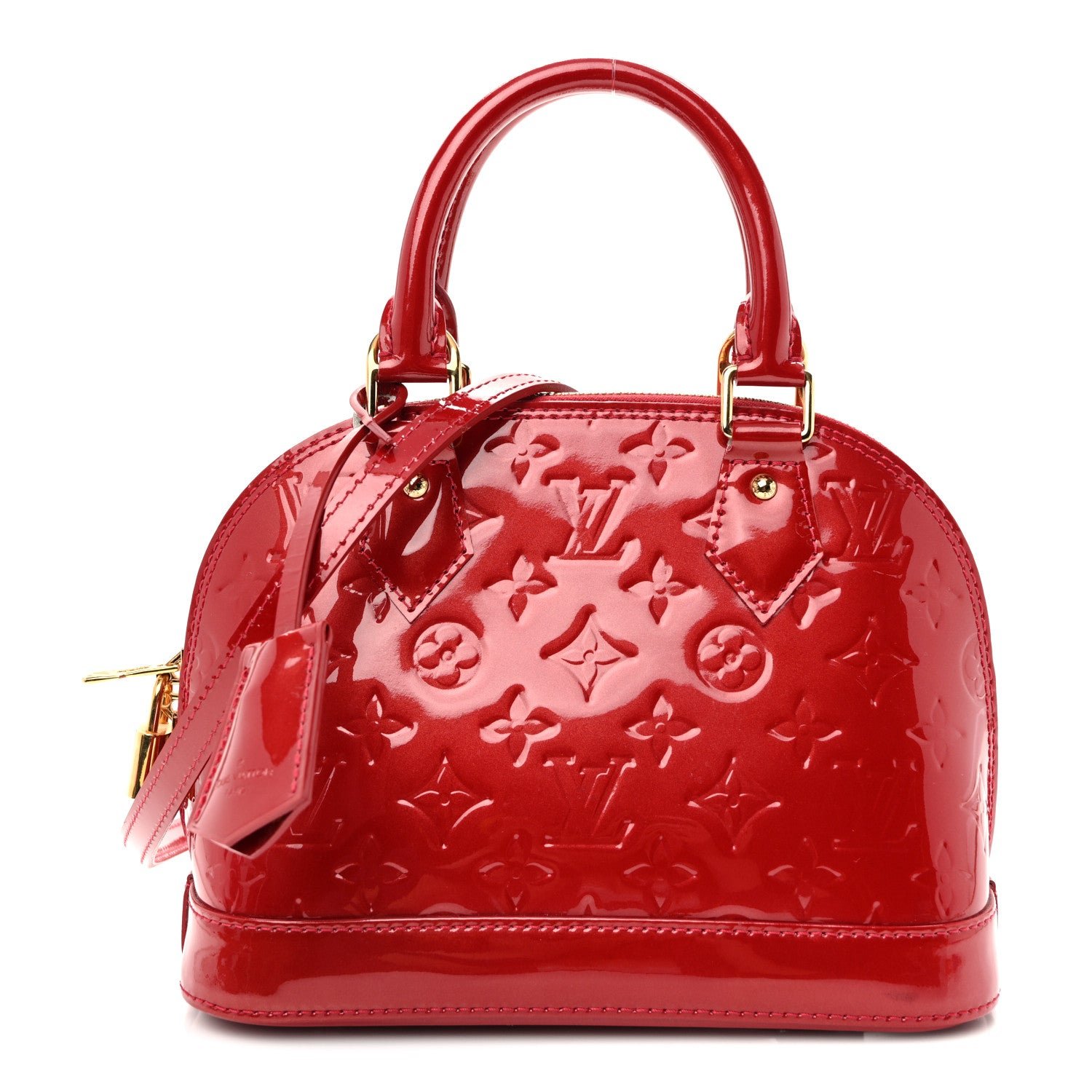 Louis Vuitton Vernis Alma BB Cherry