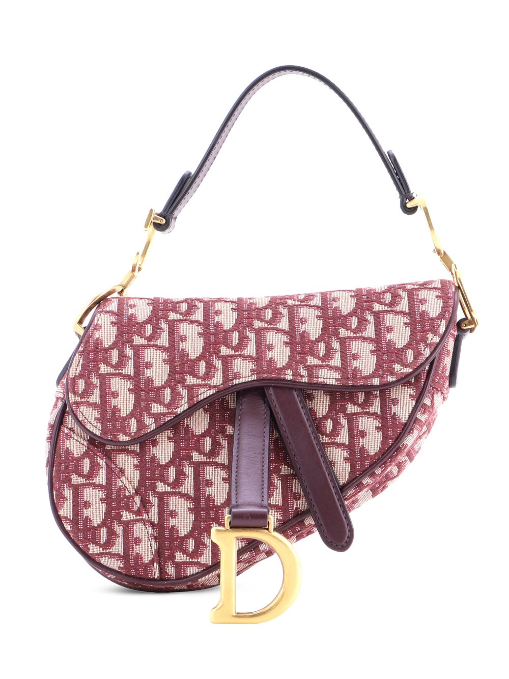 Saddle Handbag Oblique Canvas Mini shoulder bag